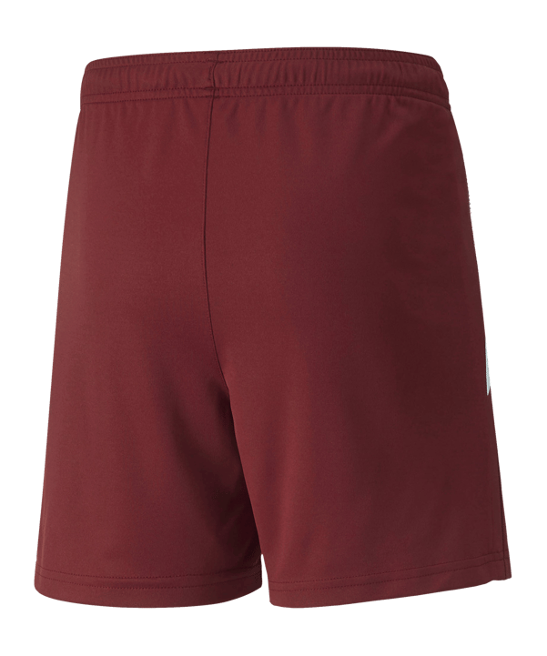 PUMA teamLIGA Short Kids Rot Weiss F09 - rot