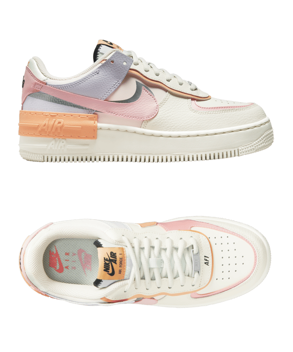 Nike Air Force 1 Shadow Damen Beige Pink F111 - beige