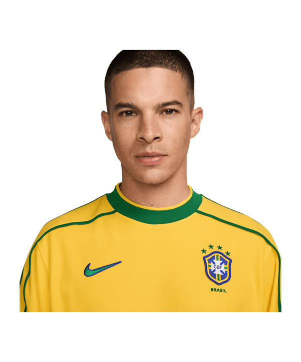 Nike Brasilien Re-Issue Trikot Ronaldo Gelb F741 - gelb