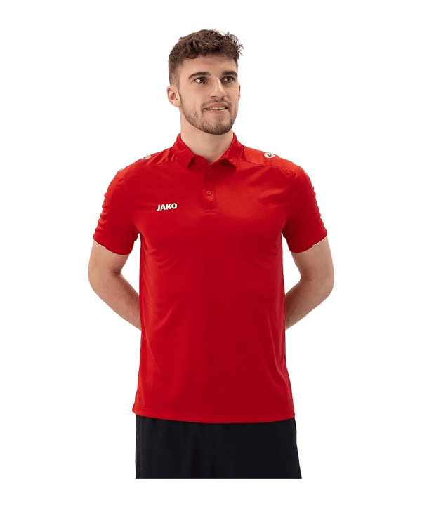 JAKO Classico Polo Enfants Rouge C01 - rouge
