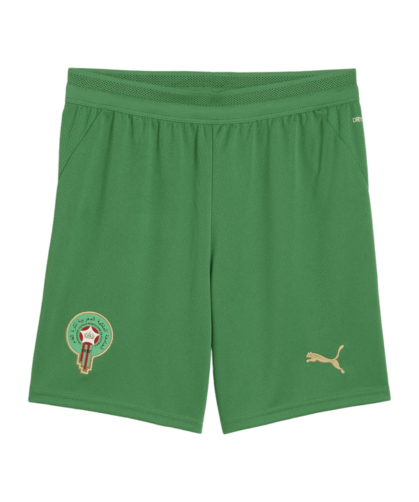 PUMA FRMF Marokko Short Home WM 2026 Kids Grün F04
