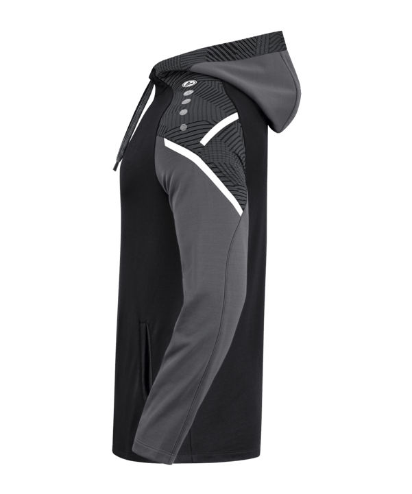 JAKO Performance Hoody Kids Schwarz Grau F804 - schwarz