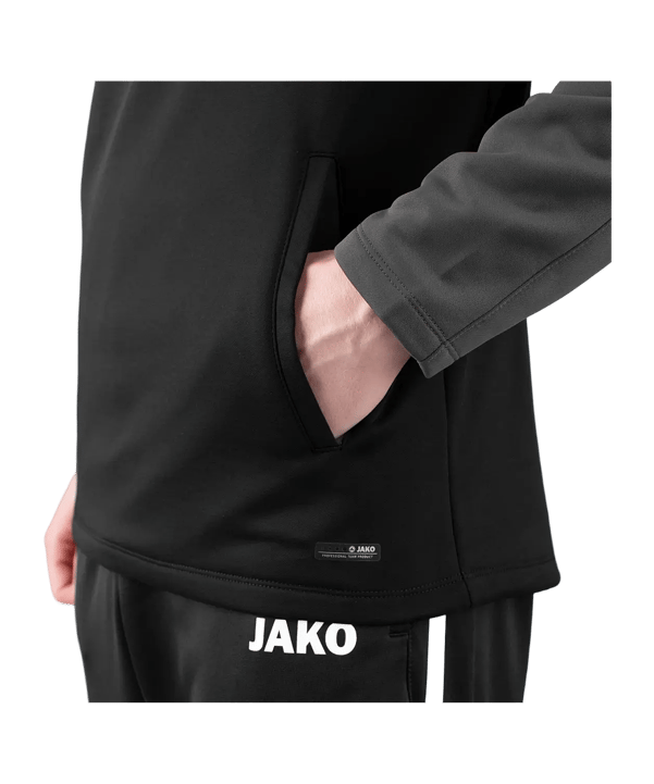 JAKO Performance Sweatshirt à capuche Enfants Noir C804 - noir