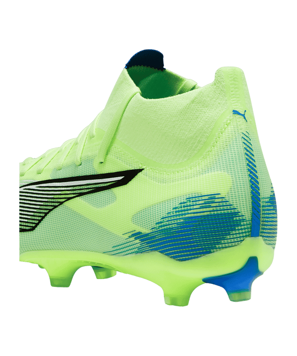 PUMA ULTRA 5 Match+ FG/AG Lights Out Grün Weiss F03 - gruen