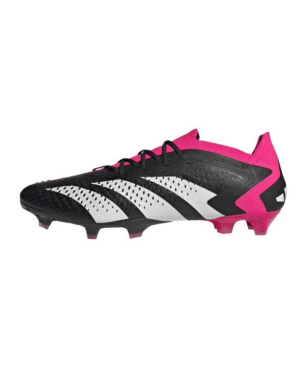 adidas Predator Accuracy.1 L FG Own Your Football Schwarz Weiss Pink - schwarz
