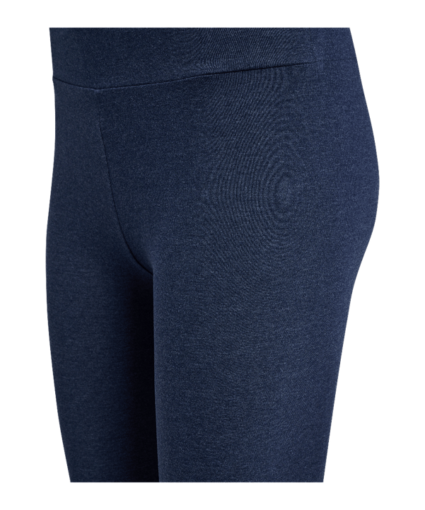 Hummel Pulse Logo MW Tight Damen Blau F8248 - blau