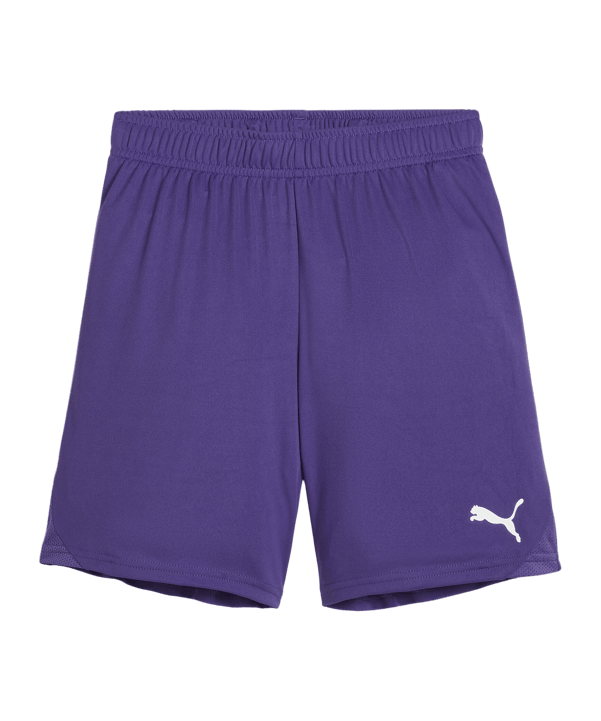 PUMA teamGOAL Short Kids Lila Weiss F10 - lila