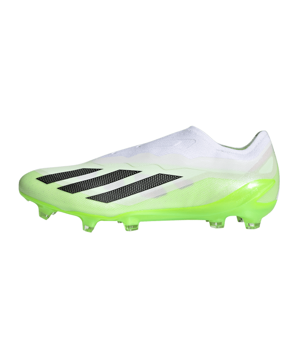 adidas X Crazyfast.1 LL FG Crazyrush Weiss Schwarz Gelb - weiss