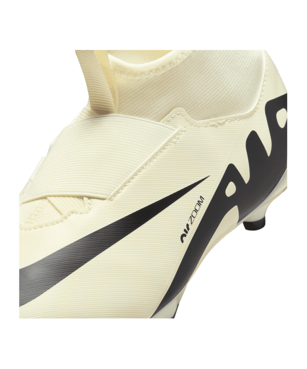 Nike Jr Air Zoom Mercurial Superfly IX Academy FG/MG Mad Ready Kids Beige Schwarz F700 - beige