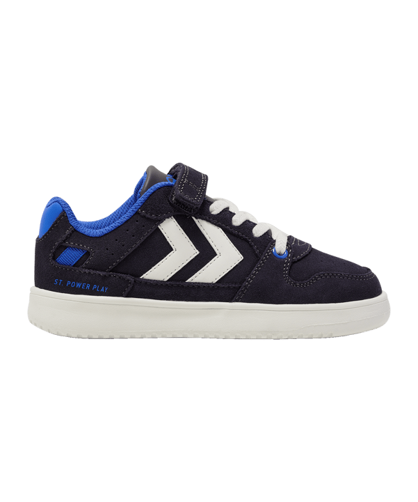 Hummel St. Power Play Suede Sneaker Kids Schwarz F2203 - schwarz