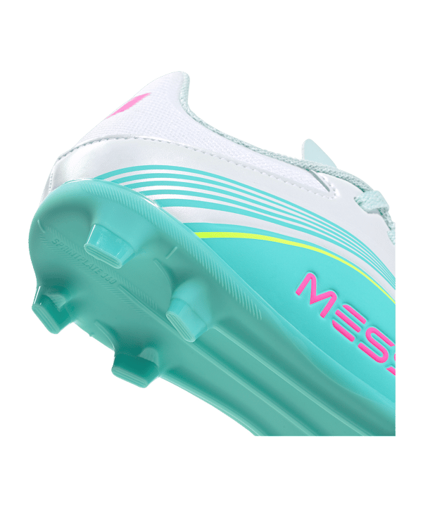 adidas F50 League FG/MG Messi Aurora Radiante Kids Weiß - weiss