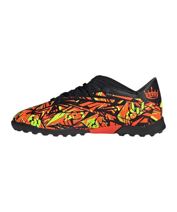 adidas NEMEZIZ Messi.3 TF J Kids Rot Gelb Schwarz - rot