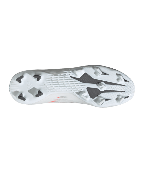 adidas X SPEEDFLOW.3 LL FG White Spark Weiss Grau Rot - weiss