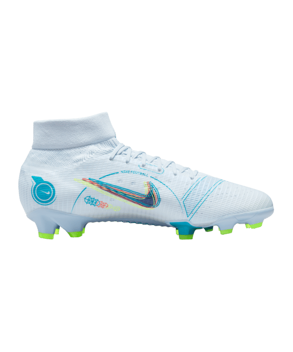 Nike Mercurial Superfly VIII Progress Pro FG Grau F054 - grau