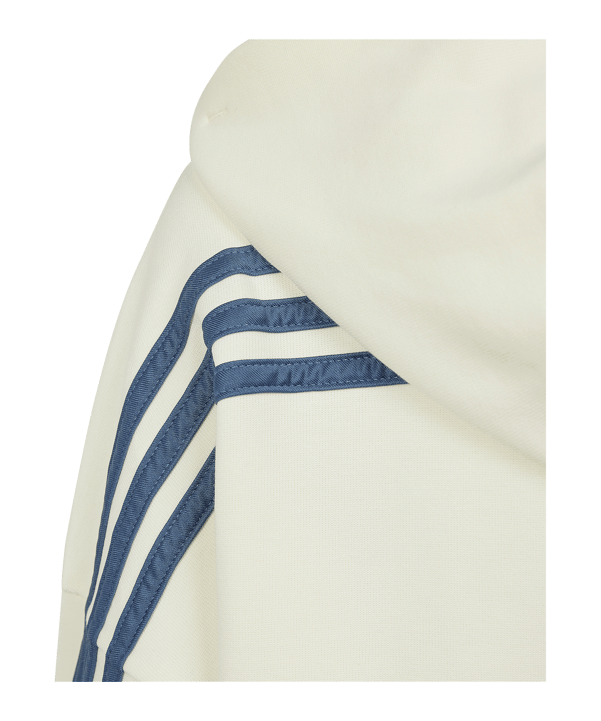 adidas Future Icons 3S Kapuzenjacke Kids Weiss - weiss
