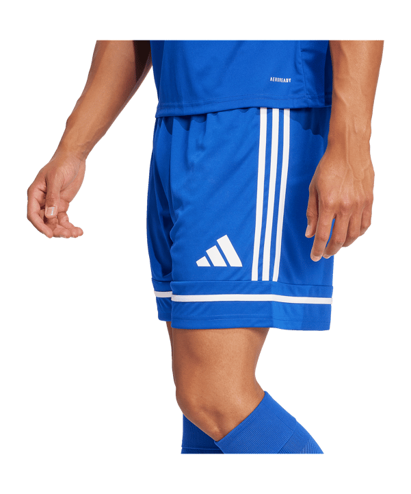 adidas Squadra 25 Short Blau - blau