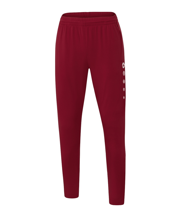 JAKO Premium Trainingsbroek Dames Rood K001 - rood