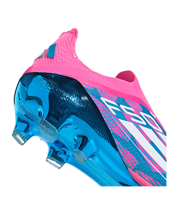 adidas F50+ FG Reemergence Blau Weiss - blau
