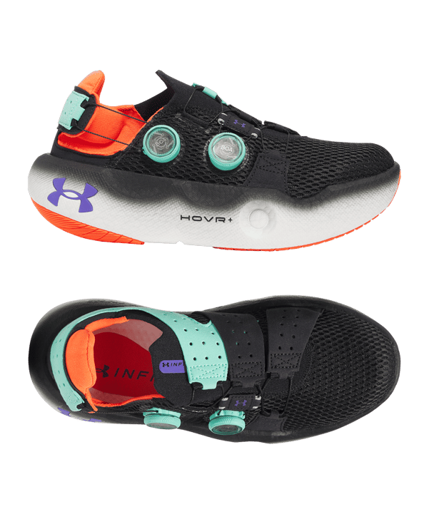 Under Armour U Infinite Mega Laufschuh Schwarz F002 - schwarz