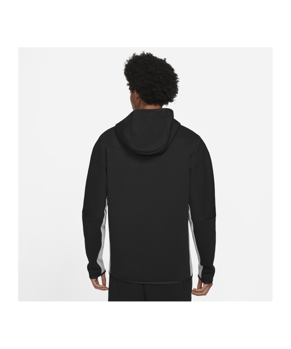 Nike Tech Fleece Windrunner Schwarz Grau F016 - schwarz