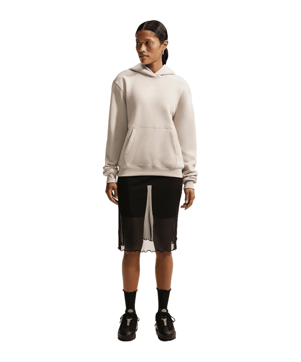 Nike Studio Fleece Sweatshirt à capuche Femmes Marron C236 - brun