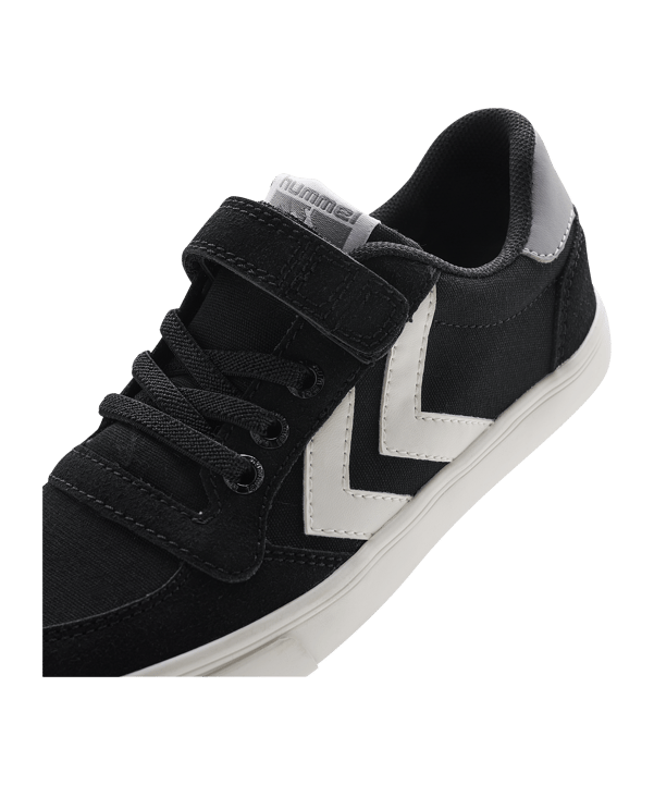 Hummel Slimmer Stadil Low Kids Schwarz F2001 - schwarz