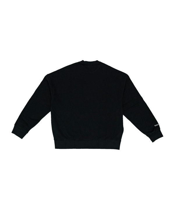 Mitchell and Ness Chicago Bulls NBA 96 Championship Ring Sweatshirt Schwarz - schwarz
