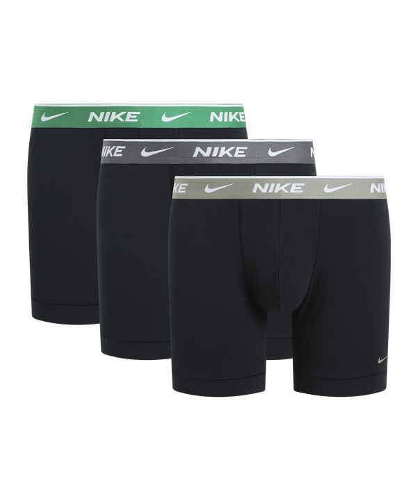 Nike Boxer Brief 3er Pack Boxershort Schwarz FD3y