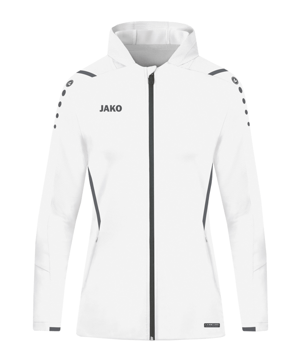 JAKO Challenge Trainingsjacke Damen Weiss F02 - weiss