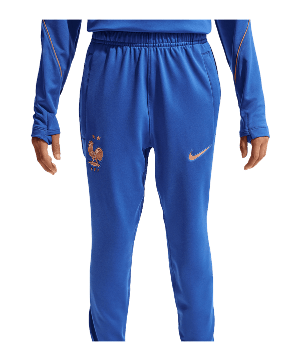 Nike FFF Frankreich Trainingshose Kids Blau F480 - blau