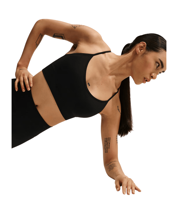 Nike Dri-Fit Seamless Brassières Femmes Noir C010 - noir