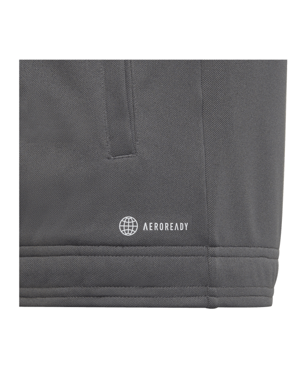 adidas Entrada 22 TK Trainingsjacke Kids Grau - grau