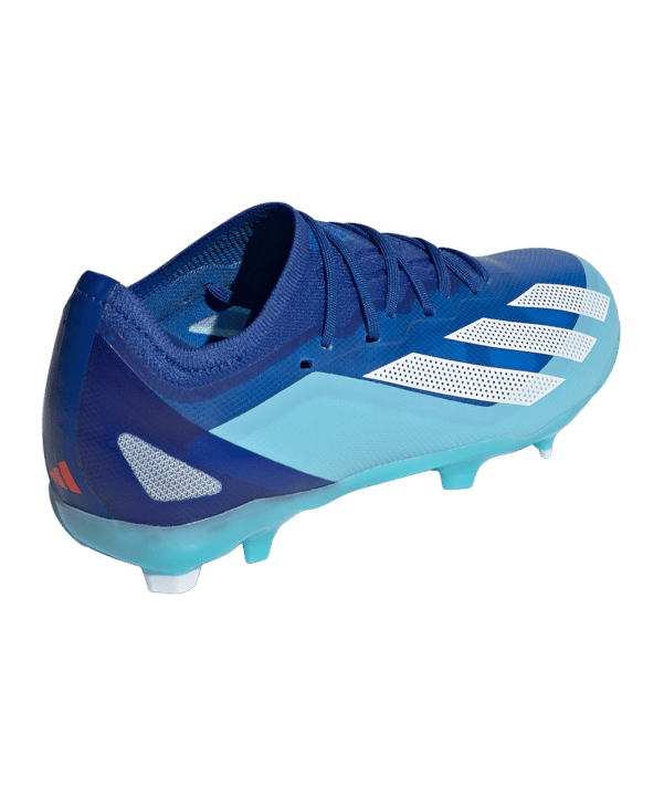 adidas X Crazyfast.1 FG Marinerush Kids Blau Weiss Orange - blau
