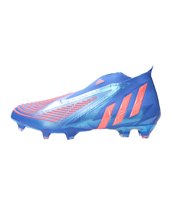 adidas Predator EDGE+ FG Sapphire Edge Blau Rot - blau