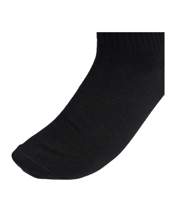 adidas Originals 3 Stripes Crew 10 Pairs Socken Schwarz - schwarz