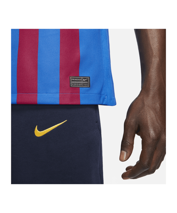 Nike FC Barcelona Trikot Home 2021/2022 Blau F427 ohne Brustsponsor - blau