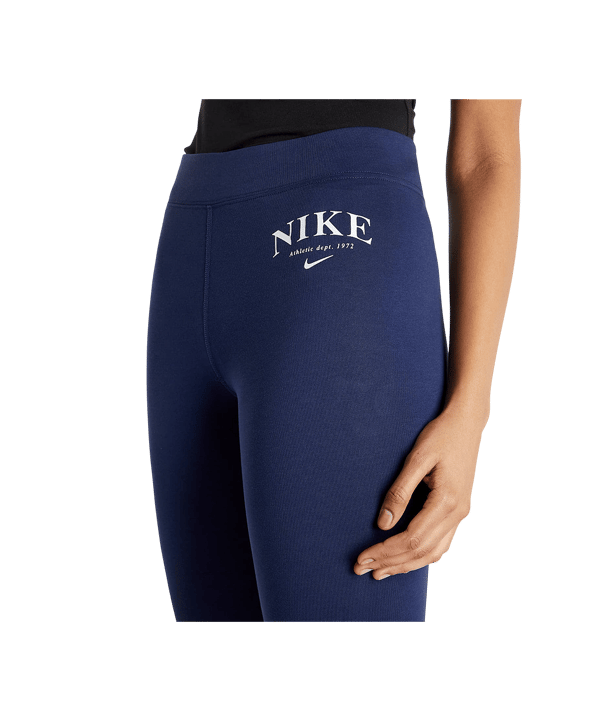 Nike Leggings Damen Blau Weiss F410 - blau