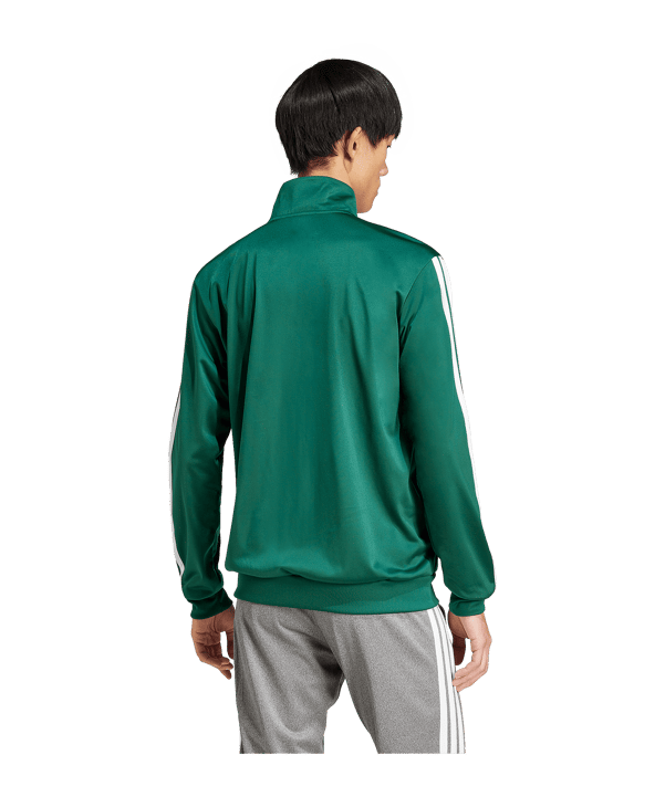 adidas Essentials 3S Trainingsjacke Grün - gruen