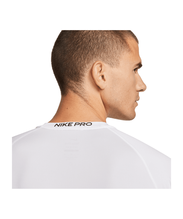 Nike Pro Dri-Fit Sweatshirt Weiss F100 - weiss