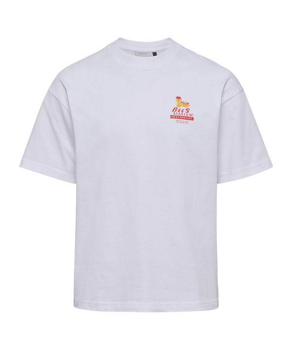 Hummel Loose Bees Stadium T-Shirt Weiß F9347 - weiss