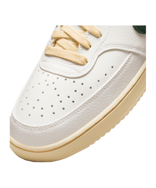 Nike Court Vision Low Beige Rot F133 - beige