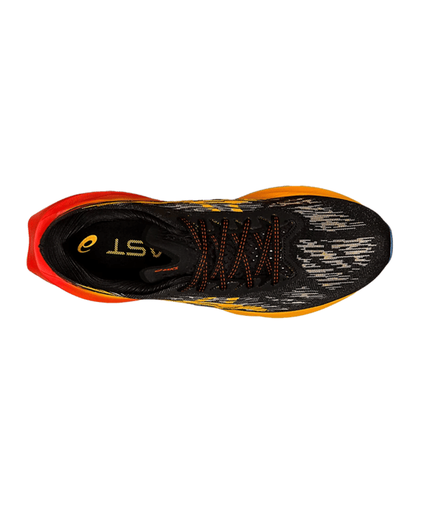 Asics Novablast 3 Schwarz Gelb F001 - schwarz