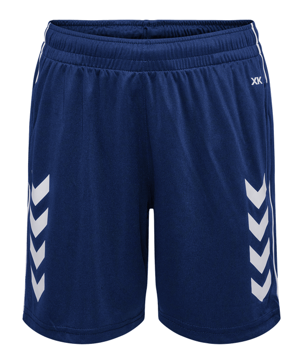 Hummel Core XK Poly Coach Short Kids Blau F7026 - blau