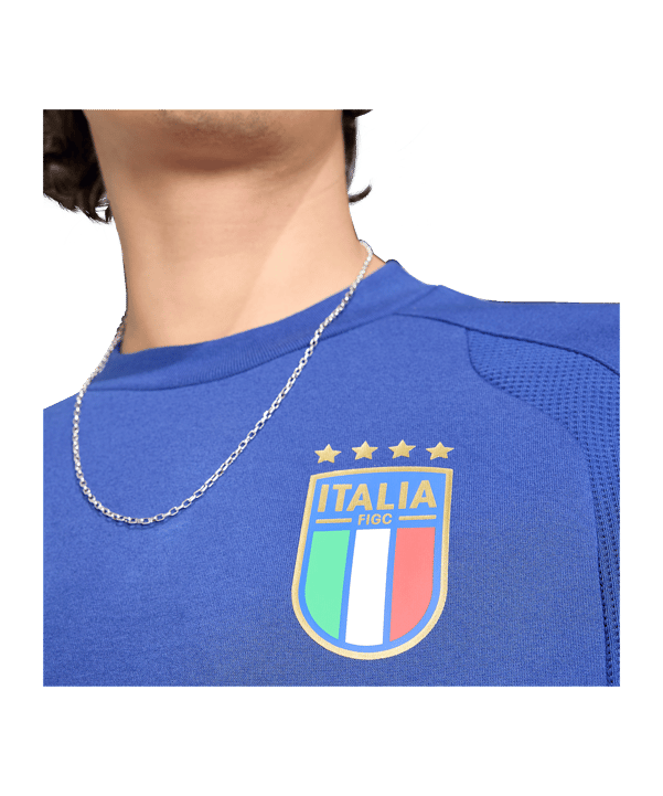 adidas Italien Tiro Travel Sweatshirt Blau - blau