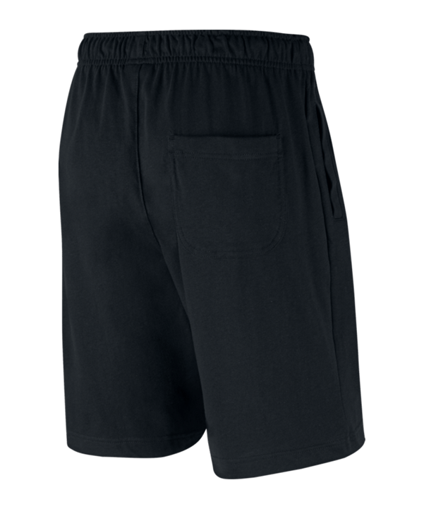 Nike Club Jersey Short Schwarz Weiss F010 - weiss