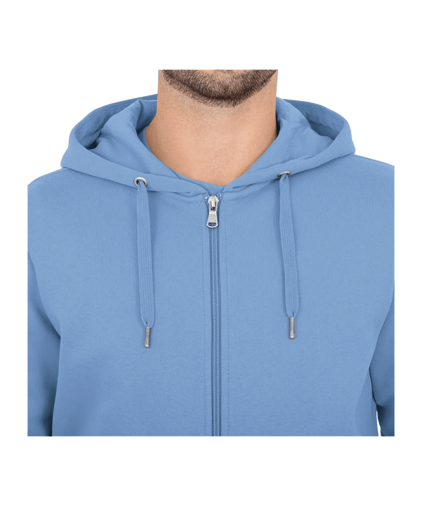 JAKO Jas met capuchon Blauw K460 - blauw