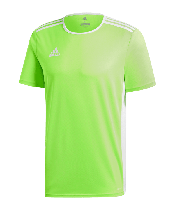 adidas Entrada 18 Trikot kurzarm Grün Weiss - gruen