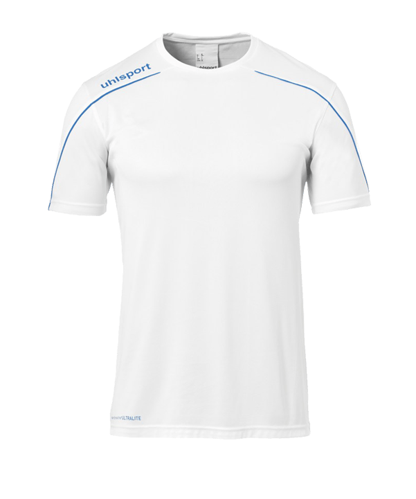 uhlsport Stream 22 Trikot kurzarm Weiss Blau F17 - weiss