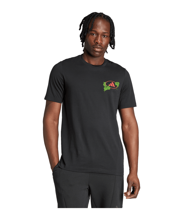 adidas Wiesn Graphic T-Shirt Schwarz - schwarz