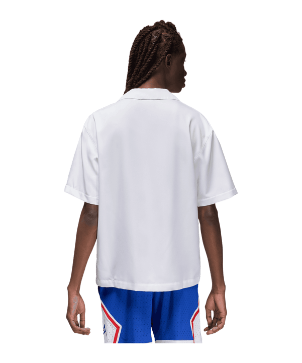 Jordan Sport x Fédération Française de Basketball Warm-Up T-Shirt Weiss F100 - weiss